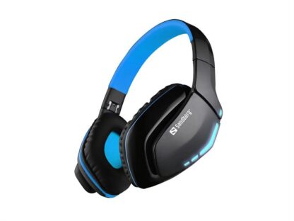 Sandberg - Blue Storm - Trådløst headset (sort/blå) -