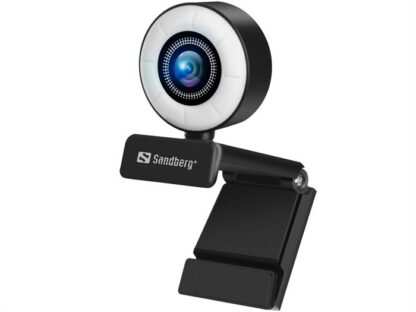 Sandberg - Streamer - USB 1080P HD Webcam (sort/hvid) -