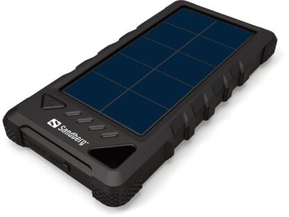 Sandberg - Outdoor solar - 16000 mAh PowerBank (sort) -