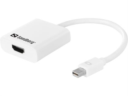 Sandberg - HDMI til Mini Displayport Adapter (hvid) -