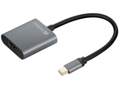 Sandberg - MiniDP 1.4 til HDMI 2.0 4K 60 adapter -