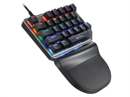 Sandberg - RageStorm - Oplyst mekanisk gaming keypad (sort/RGB) -