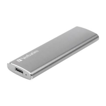 Verbatim - VX500 - 120 GB Ekstern SSD m. USB 3.1 port (sølvgrå) -