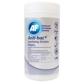 Anti-bac+ - Alkoholwipes til skærmrens (70%) -