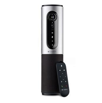 Logitech - UC - Konferencewebcam (sort/sølvgrå) -