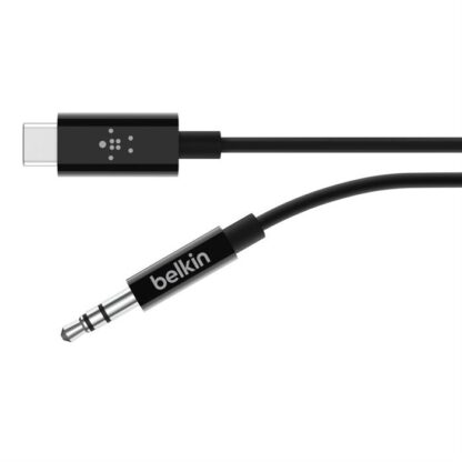 Belkin - 0,9m USB-C til 3.5 mm audiokabel (sort) -