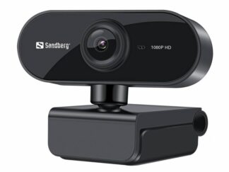 Sandberg Usb Webcam Flex 1080P Hd, Black - Sandberg