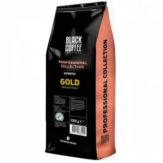 6 stk. Espresso Black Coffee Roasters Gold Hele Bønner Rainforest 1Kg/ps - BKI Kaffe