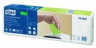 Serviet Tork Xpressnap Lime 21,6X16,5Cm 2 Fold N4 8000Stk/pak - Tork