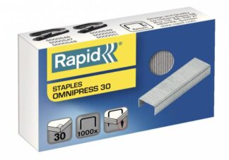 10 stk. Hæfteklamme Rapid Omnipress 30 1000Stk/pak - Rapid