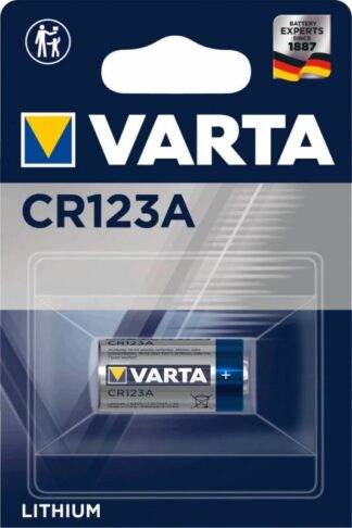 3 stk. Batteri Varta Professional Lithium Cr123A 3V 1Stk/pak - Varta