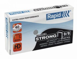 Hæfteklammer Galvaniseret 9/8 Rapid Super Strong 5000Stk/pak - BIC