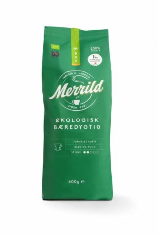 16 stk. Kaffe Merrild Økologisk 400G/ps - JobOut