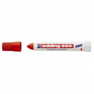 10 stk. Marker Edding 950 Permanent Rød 10Mm - Edding