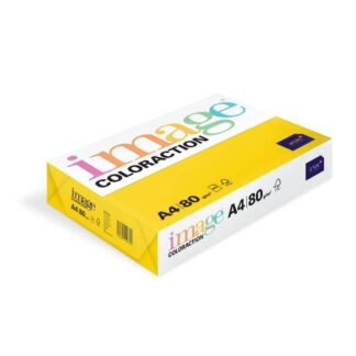 Kopipapir Image Coloraction A4 80G Sevilla Dark Yellow 500Ark/pkt - Bantex