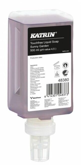 Sæbe Katrin Head & Body Sunny Garden 0,5L Touchfree - Katrin