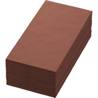 720 stk. Middagsserviet, Dunisoft, 1/8 Fold, 40X40Cm, Chestnut *denne Vare Tages Ikke Retur* - Øvrige