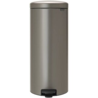 Pedalspand, Brabantia Newicon, 30 L, Platinum *denne Vare Tages Ikke Retur* - Øvrige