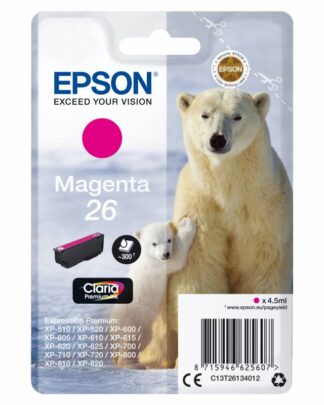 T2613 Magenta Ink Cartridge W/alarm - Epson