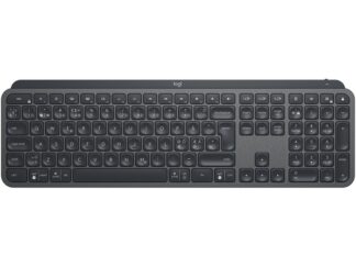 Logitech Mx Keys Advanced Wireless Illuminated Keyboard, Graphite (Nordic)