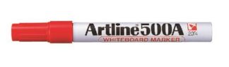 12 stk. Whiteboard Marker Artline 500A Rød - Artline