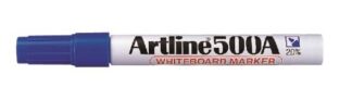 12 stk. Whiteboard Marker Artline 500A Blå - Artline