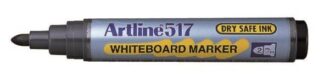 12 stk. Whiteboard Marker Artline 517 Sort - Artline