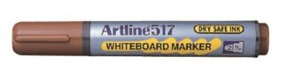 12 stk. Whiteboard Marker Artline 517 Brun - Artline