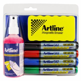 Artline Whiteboard Rense/skrive Sæt - Artline