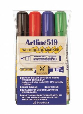 Whiteboard Marker Artline 519 4-Sæt - Artline