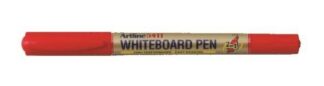 12 stk. Whiteboard Marker Artline 541T 2-I-1 Rød - Artline