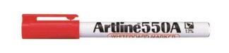 12 stk. Whiteboard Marker Artline 550A Rød - Artline