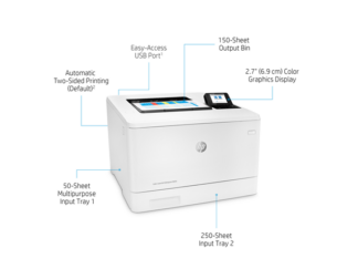 Hp Color Laserjet Enterprise M455Dn Printer - HP