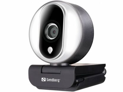 Streamer Usb Webcam Pro, Black/silver - Sandberg