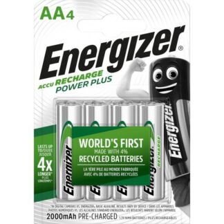 Energizer Rech Power Plus Aa 2000 Mah (4-Pack) - Energizer