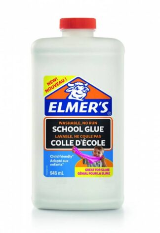 6 stk. Skolelim Elmer´s Hvid 946Ml Vaskbart - ElmerÂ´s