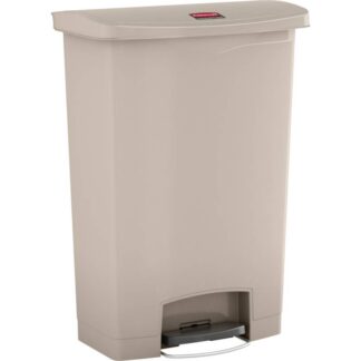 Pedalspand, Rubbermaid Slim Jim Step-On, 90 L, Beige *denne Vare Tages Ikke Retur* - HP