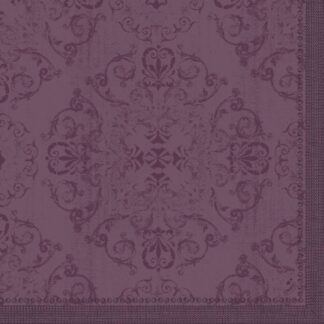 540 stk. Middagsserviet, Dunilin, Opulent Plum, 1/4 Fold, 40X40Cm *denne Vare Tages Ikke Retur* - Øvrige