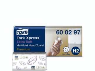 Papirhåndklæde Tork Xpress H2 Prem. Extra Soft 2-Lag 2100Ark - Tork