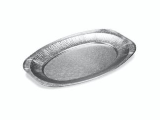 Cateringfad Oval Lille 35X25X2,1Cm 6586 10Stk/pak - Plus Pack