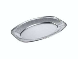 Cateringfad Oval Mellem 43X29X2,5Cm Glat 10Stk/pak - Øvrige