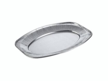 Cateringfad Oval Mellem 43X29X2,5Cm Glat 10Stk/pak - Plus Pack