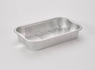 2 stk. Foliebakke Alu 1400Ml Ready2Cook 265X162X47Mm 150Stk/pak - Plus Pack