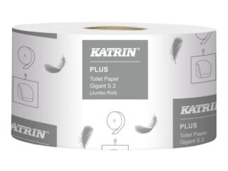 Toiletpapir Katrin Plus Giga S 2-Lags 160M 12Rl/kar 108925 - Katrin