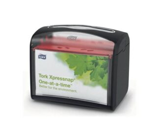 Dispenser Bordservietter Tork Sort/klar N4 T/if Servietter - Katrin