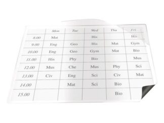 Magnetlomme A4 Budget Quickload Åben Top Og Side 100Stk/pak - Schades Papir