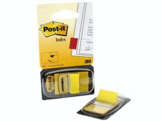 5 stk. Post-It Indexfaner 680-5 Gul 25,4X43,2Mm 50Stk/pak - Post-it