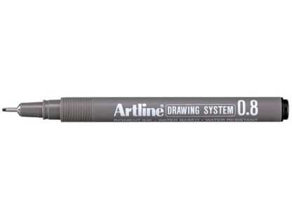 12 stk. Drawingpen Artline Ek238 0,8Mm Sort - Artline