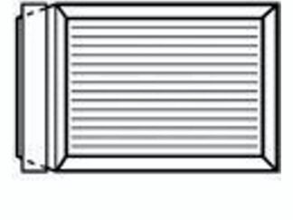 Kuverter M/papbagside Hvid 229X324Mm Nr. 3 C4 11743 125/pak - Bong