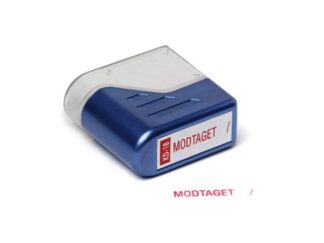 Stempel Deskmate Modtaget Rød Tekst - Trodat